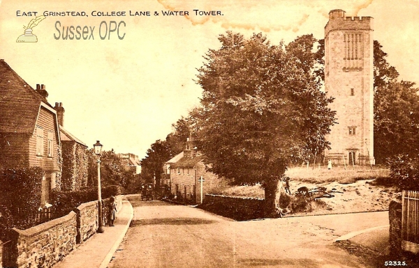 Image of East Grinstead - College Lane and Water Tower