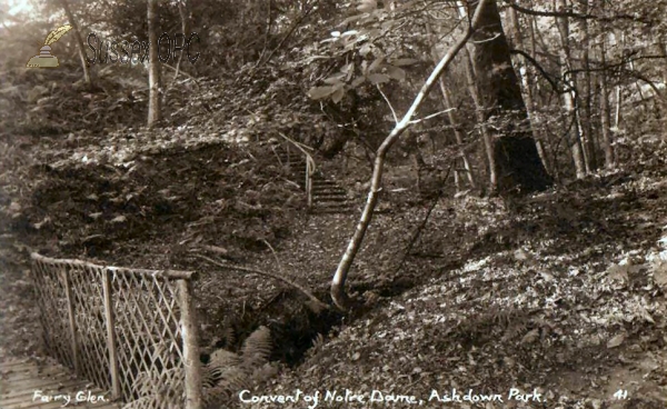 Image of Forest Row - Convent of Notre Dame, Ashdown Park (Fairy Glen)