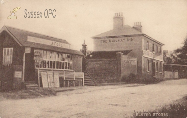 Image of Elsted - The Railway Inn & J Ford's Stores