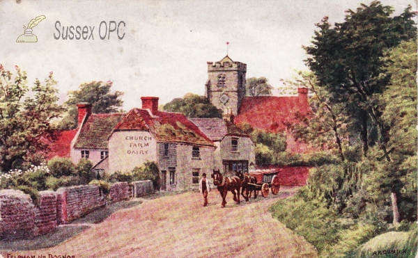 Felpham - St Mary's Church & the Village