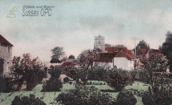 Image of Felpham - View of the Village & Church