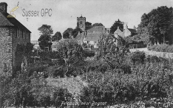 Image of Felpham - View of the Village & Church