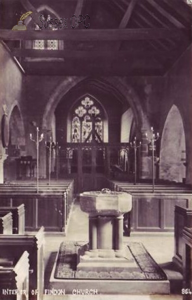 Image of Findon - St John the Baptist's Church (Interior)