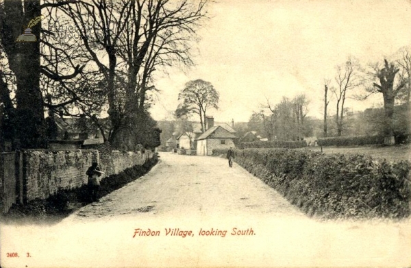 Image of Findon - The village looking south