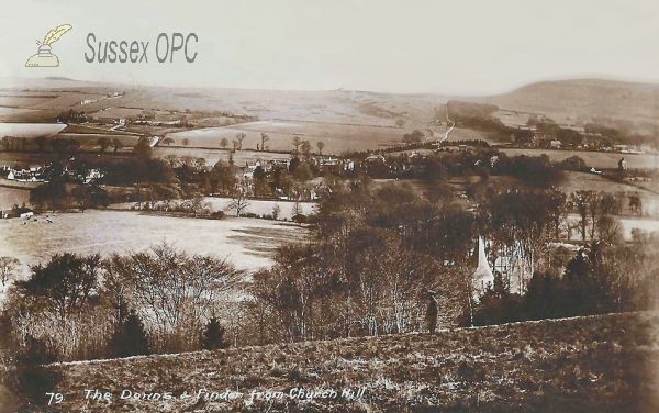 Image of Findon - View from Church HIll