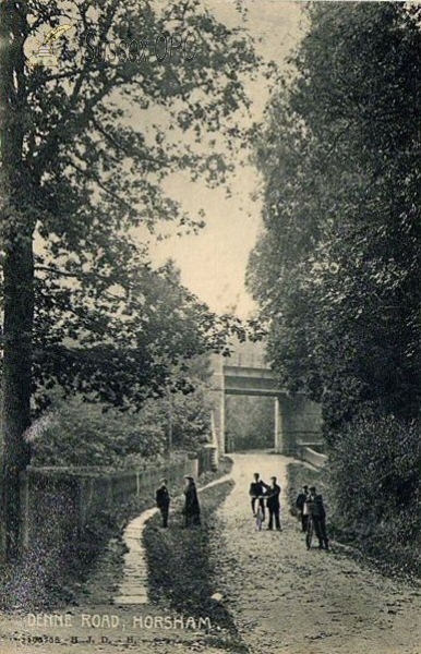 Image of Horsham - Denne Road & Railway Bridge
