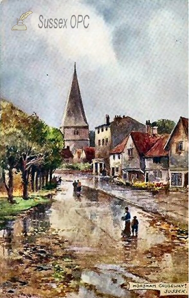 Image of Horsham - Causeway & Church