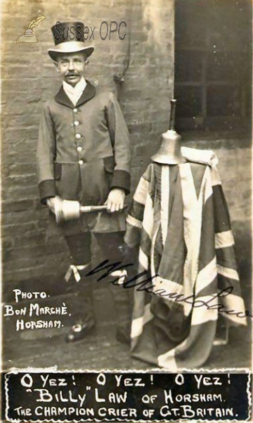 Image of Horsham - Town Crier (William Law)