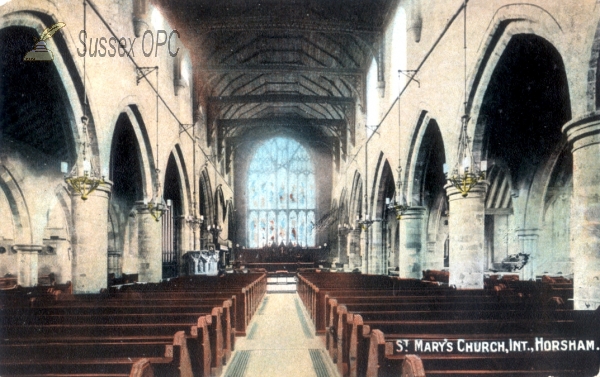 Image of Horsham - St Mary's Church (Interior)