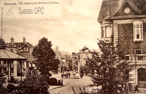 Image of Horsham - The Carfax from Richmond Terrace