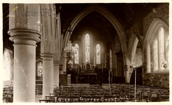 Image of Roffey - All Saints Church (interior)