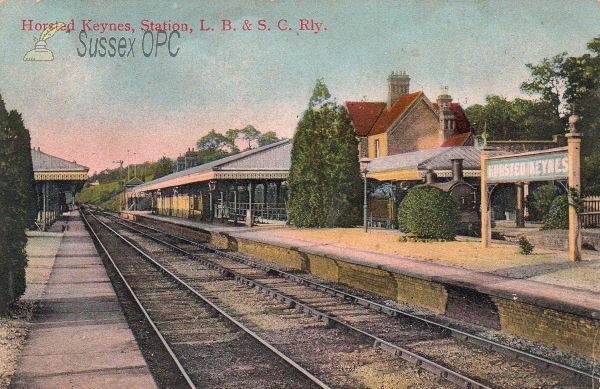 Image of Horsted Keynes - Railway Station (L B & S C R)