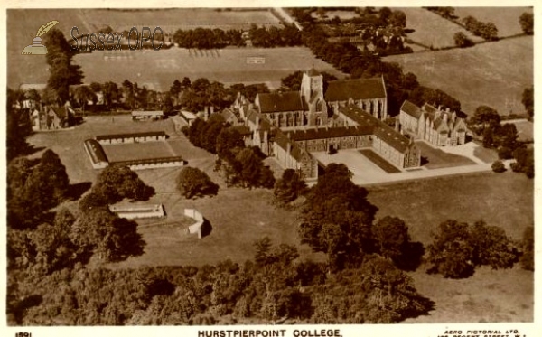 Image of Hurstpierpoint - The College from the air