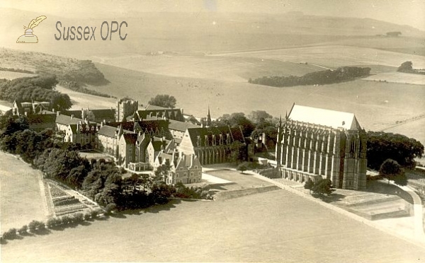 Image of Lancing - The College from the Air