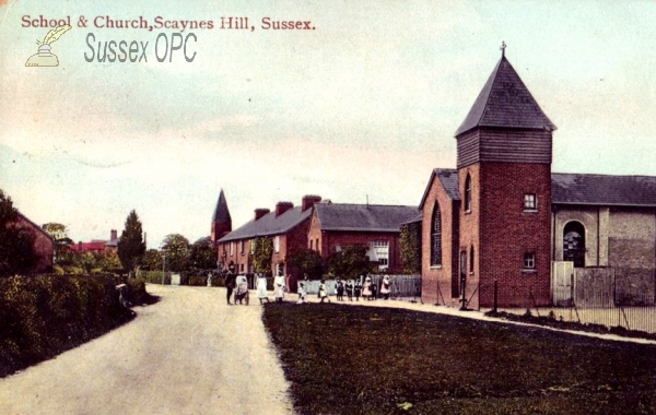 Image of Scaynes Hill - School & Churches