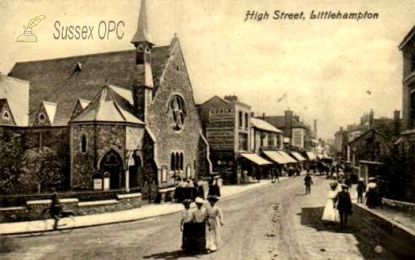 Littlehampton - High Street & Congregational Church