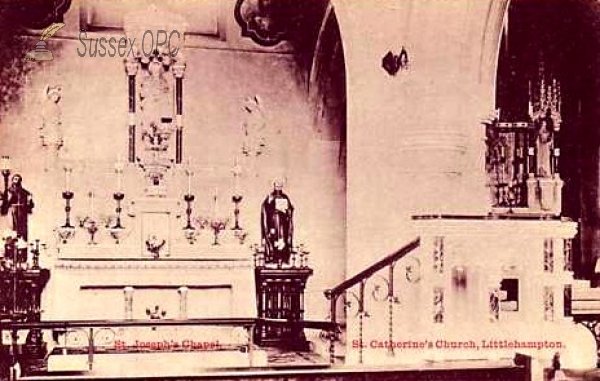 Littlehampton - St Catherine RC Church (Interior, St Joseph's Chapel)
