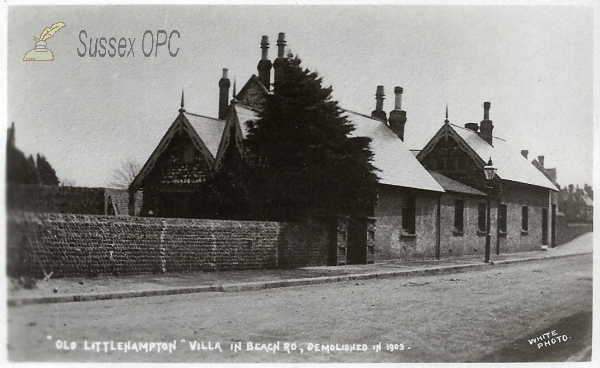 Image of Littlehampton - Beach Road, Demolished Villa