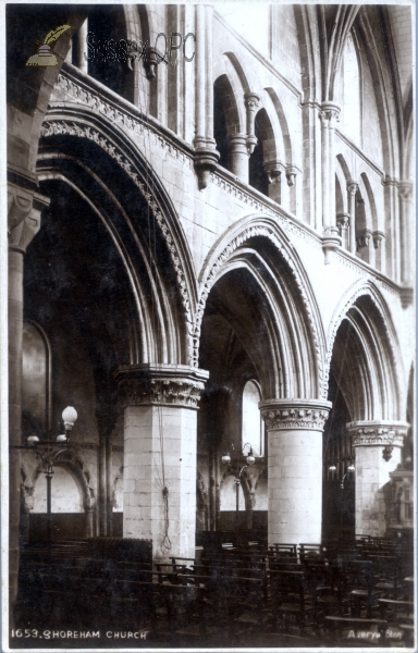 New Shoreham - St Mary de Haura Church (interior)