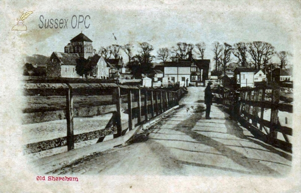 Image of Old Shoreham - St Nicolas Church & Bridge