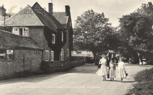 Image of Pagham - Church Farm Caravan Site (Entrance)