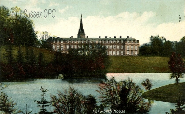 Image of Petworth - Petworth House and Lake