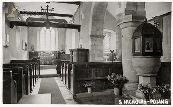 Image of Poling - St Nicholas Church (Interior)
