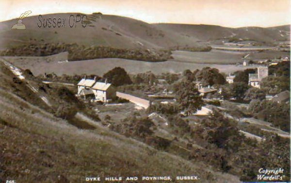 Poynings - The Village & Dyke Hills