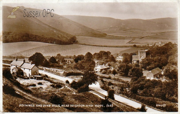 Image of Poynings - The Village & Dyke Hills