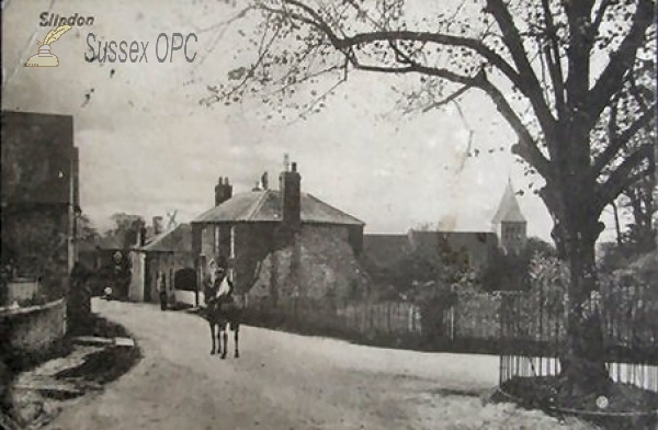 Image of Slindon - The Street & Church