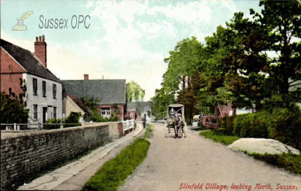 Image of Slinfold - The Village looking North