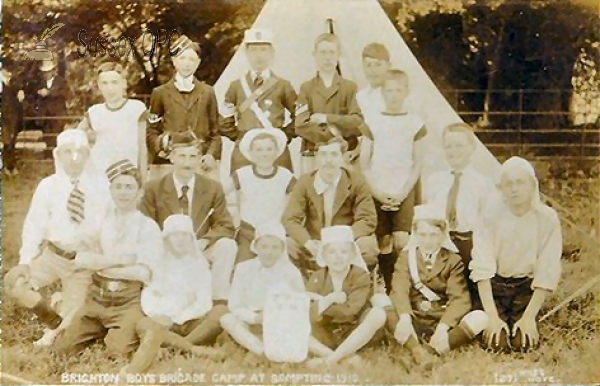 Image of Sompting - Brighton Boys Brigade Camp (1910)
