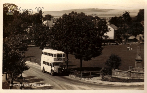 Image of Southwick - The Green from the Railway
