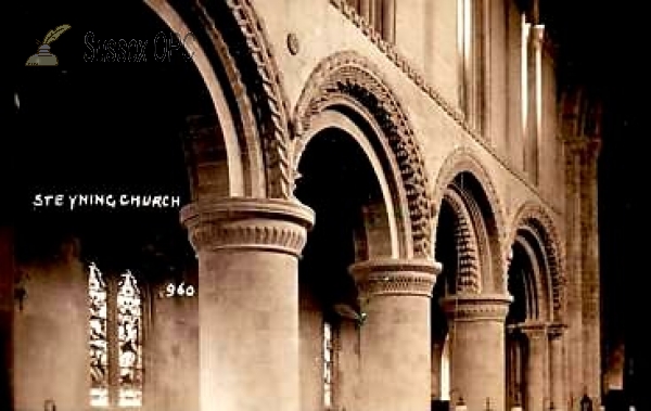 Image of Steyning - St Andrew's Church (Interior, arcade)