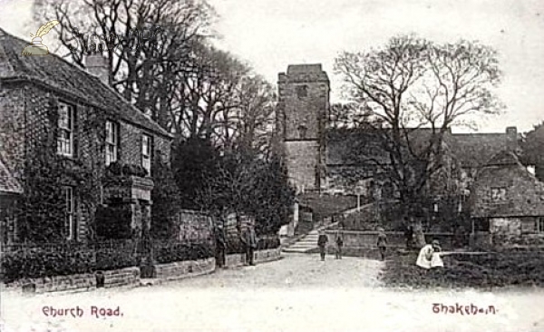 Thakeham - Church Road & St Mary's Church