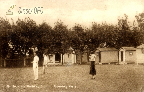 Image of Nutbourne - Holiday camp showing sleeping huts