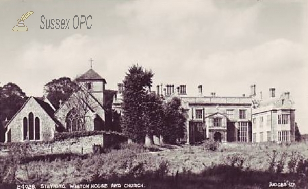 Image of Wiston - Wiston House and Church