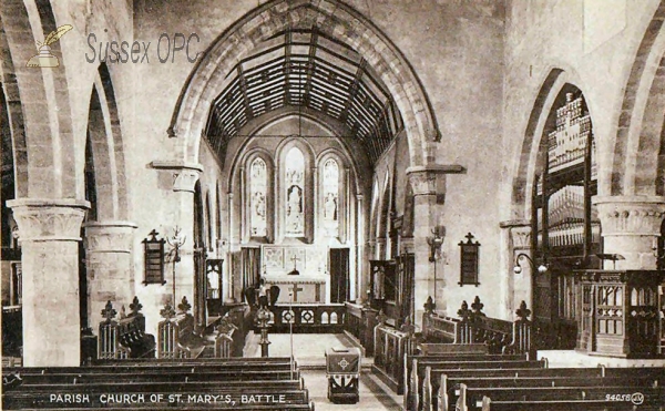 Battle - St Mary's Church (Interior)