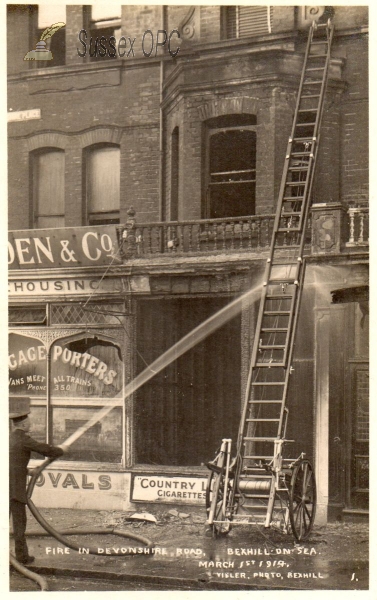 Bexhill - Devonshire Road Fire, 1st March 1914
