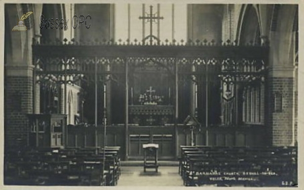 Bexhill - St Barnabas Church (Chancel screen)
