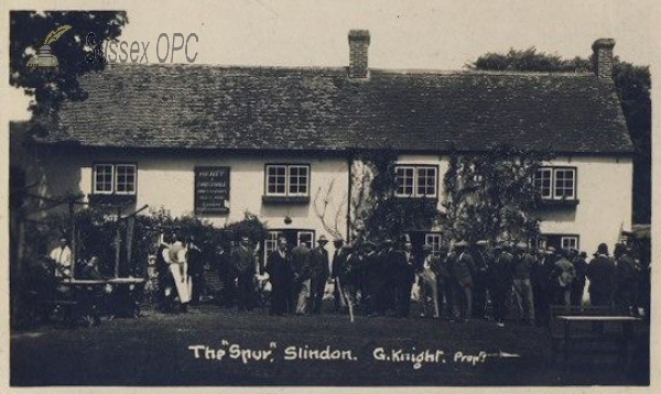 Image of Slindon - The Spur, G Knight, Prop'r