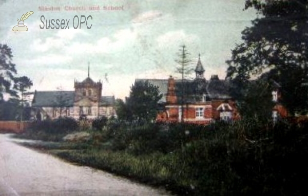 Slindon - Church & School