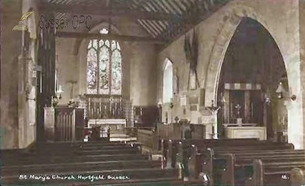 Hartfield - St Mary's Church (Interior)