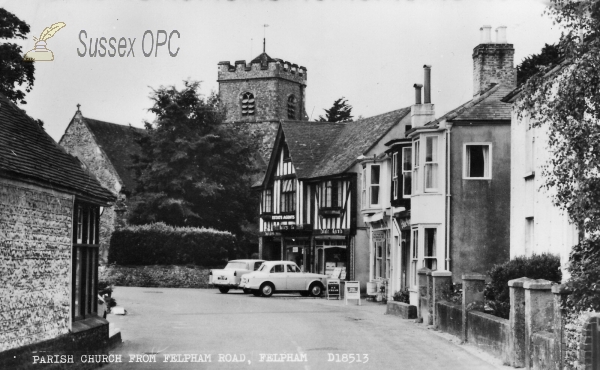 Felpham - Parish Church from Felpham ROad